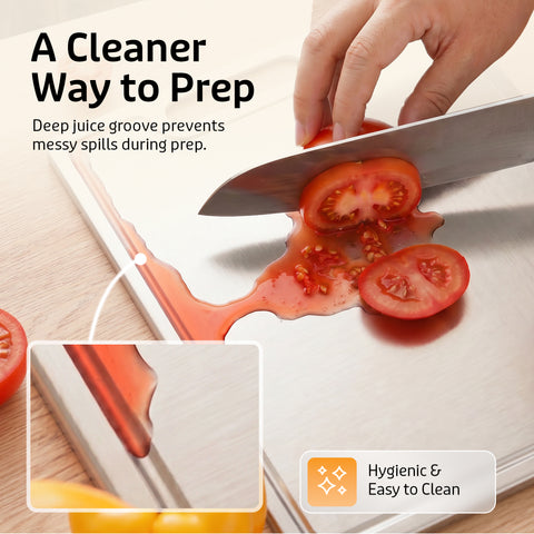 Pure Titanium Cutting Board Pro