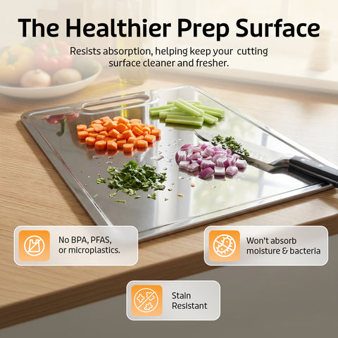 Pure Titanium Cutting Board Pro
