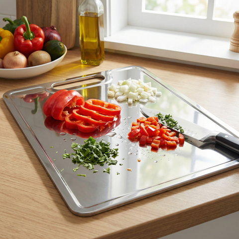 Pure Titanium Cutting Board Pro
