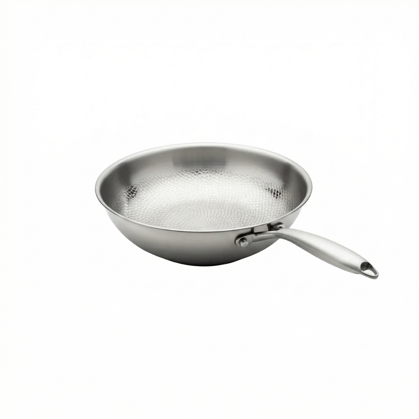 Titanium Hammered Wok Pan